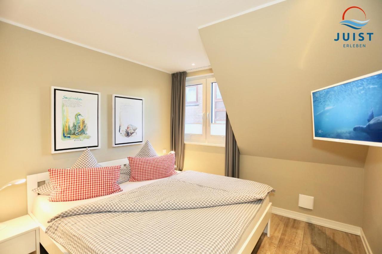 Haus Achterhus 213 - Wohnung 13 "Rote Krabbe" Juist Esterno foto