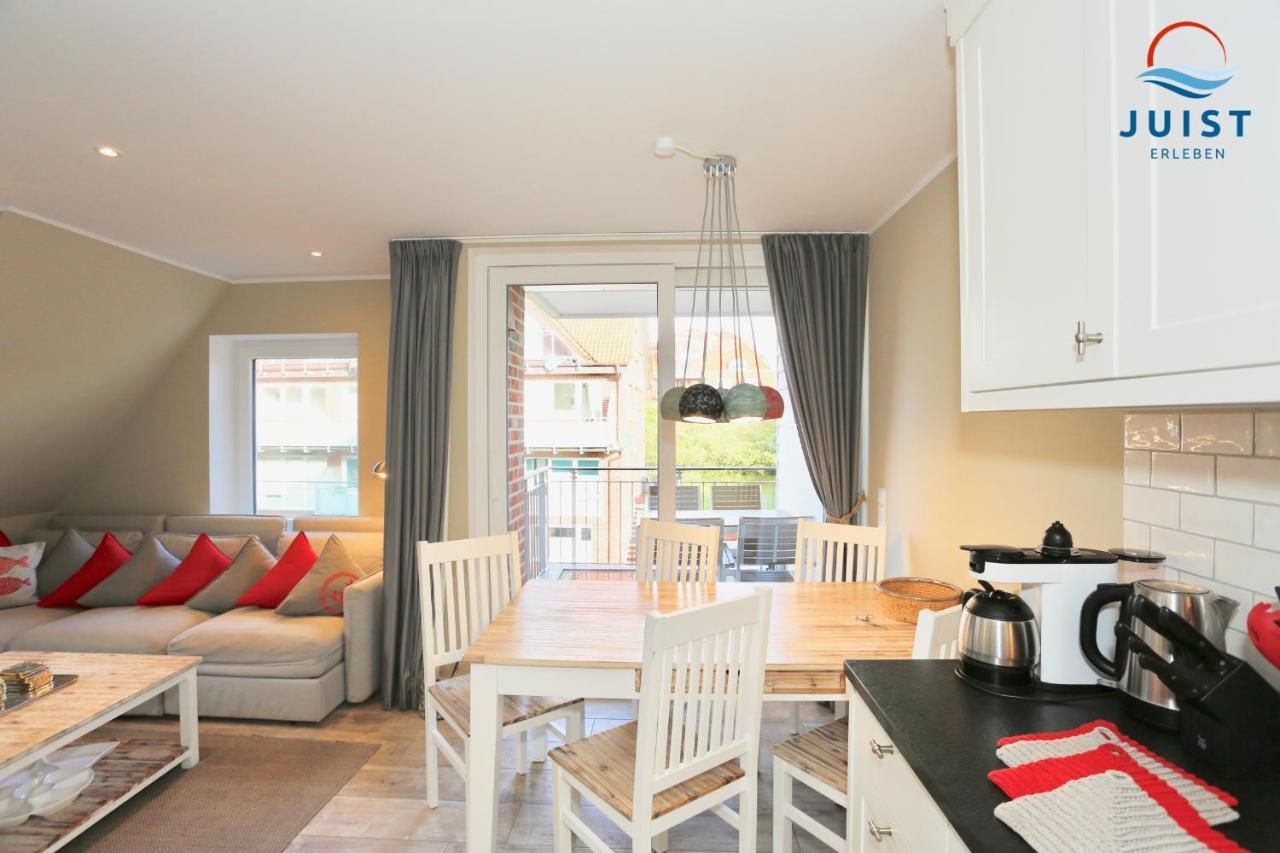 Haus Achterhus 213 - Wohnung 13 "Rote Krabbe" Juist Esterno foto