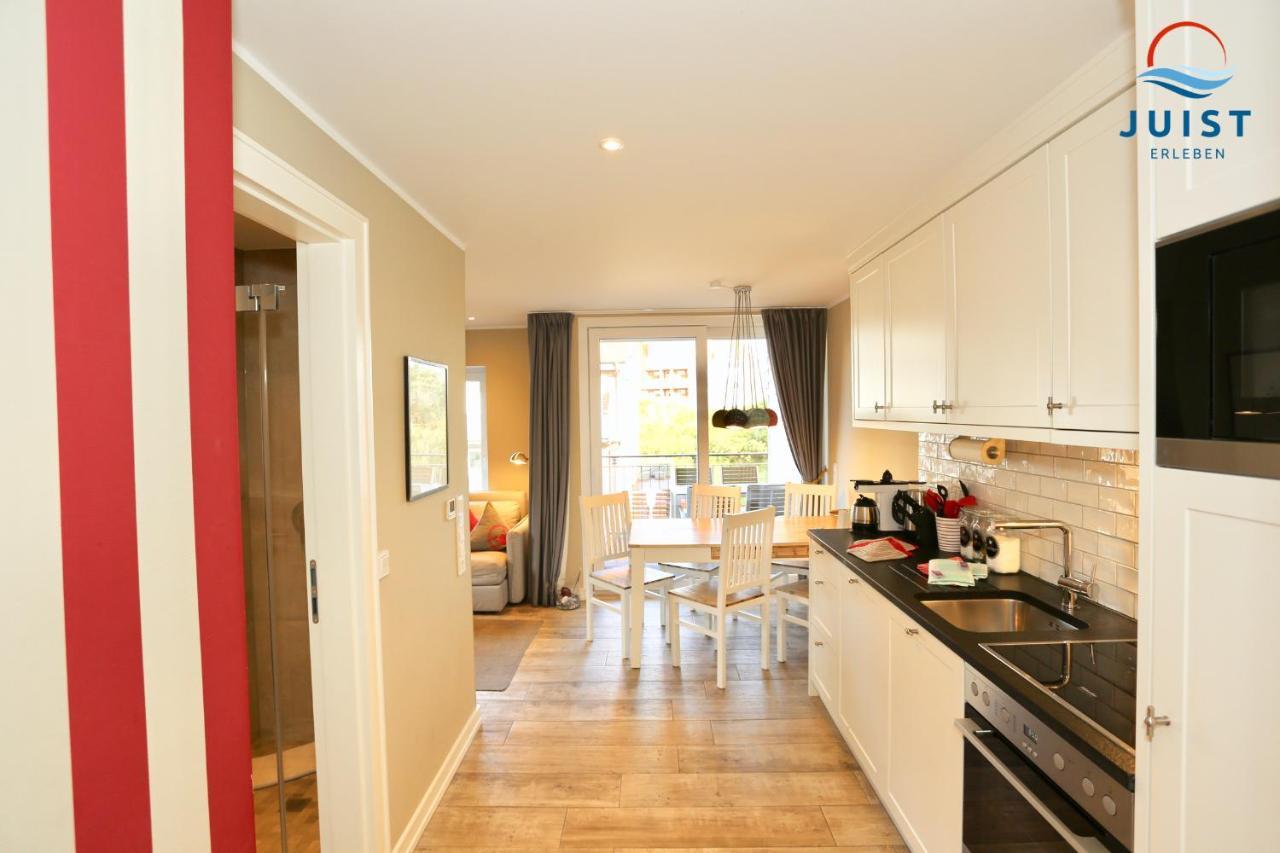 Haus Achterhus 213 - Wohnung 13 "Rote Krabbe" Juist Esterno foto