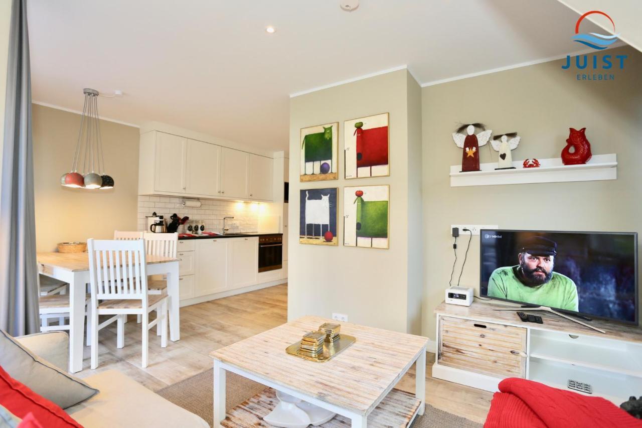 Haus Achterhus 213 - Wohnung 13 "Rote Krabbe" Juist Esterno foto