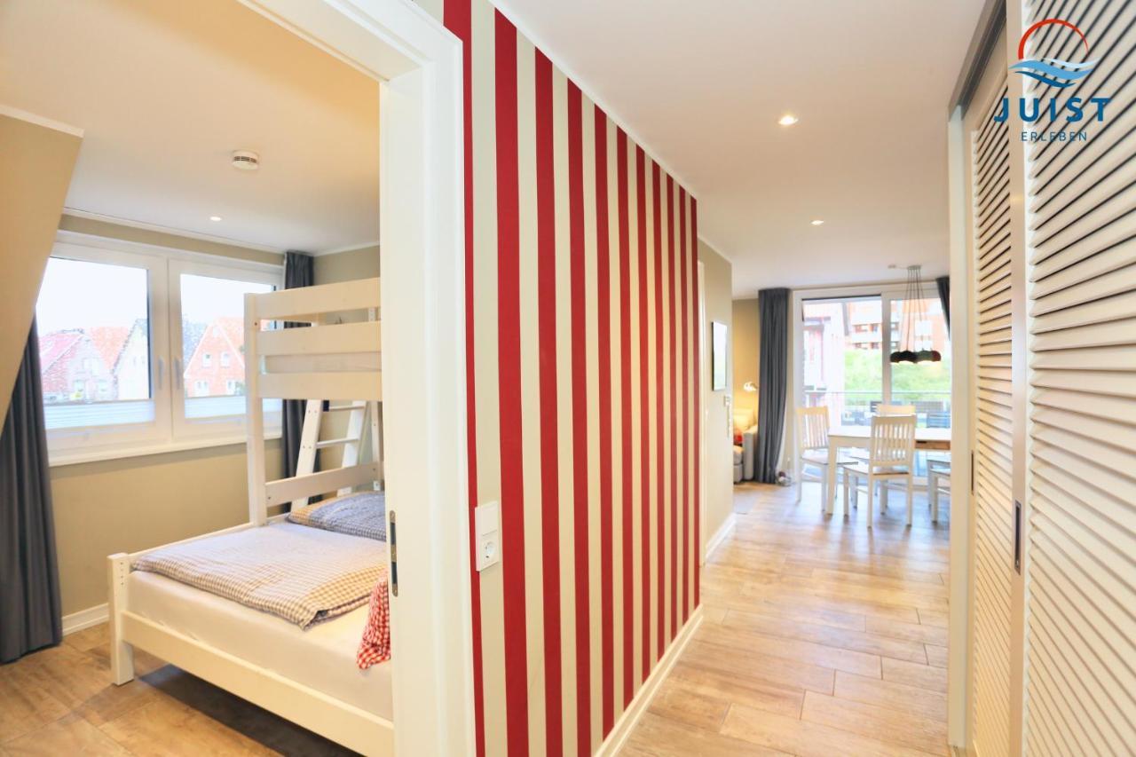 Haus Achterhus 213 - Wohnung 13 "Rote Krabbe" Juist Esterno foto